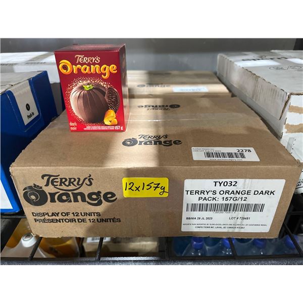 CASE LOT - Terry's Orange Chocolates 12x157g