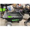 Image 1 : Greenworks Pro 80v Self-Propelled Wheelbarrow Self-propelled2.0Ah battery includedRapid charger10-in
