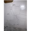 Image 4 : Ove Doja 2pc Pressure Assisted Toilet NO TANK BOWL ONLY