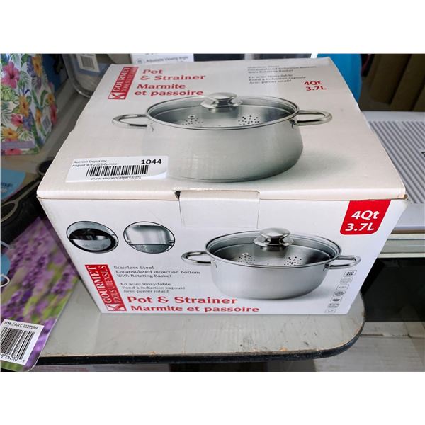 Gourmet Tools Utensils Pot & Strainer