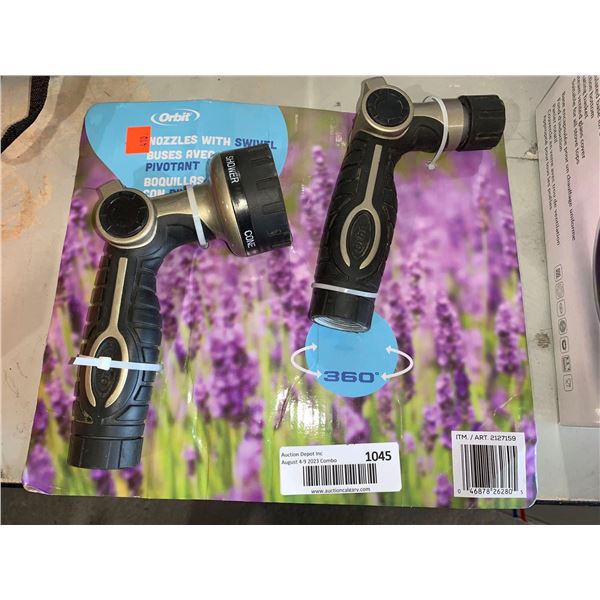 Orbit Nozzles withSwivel