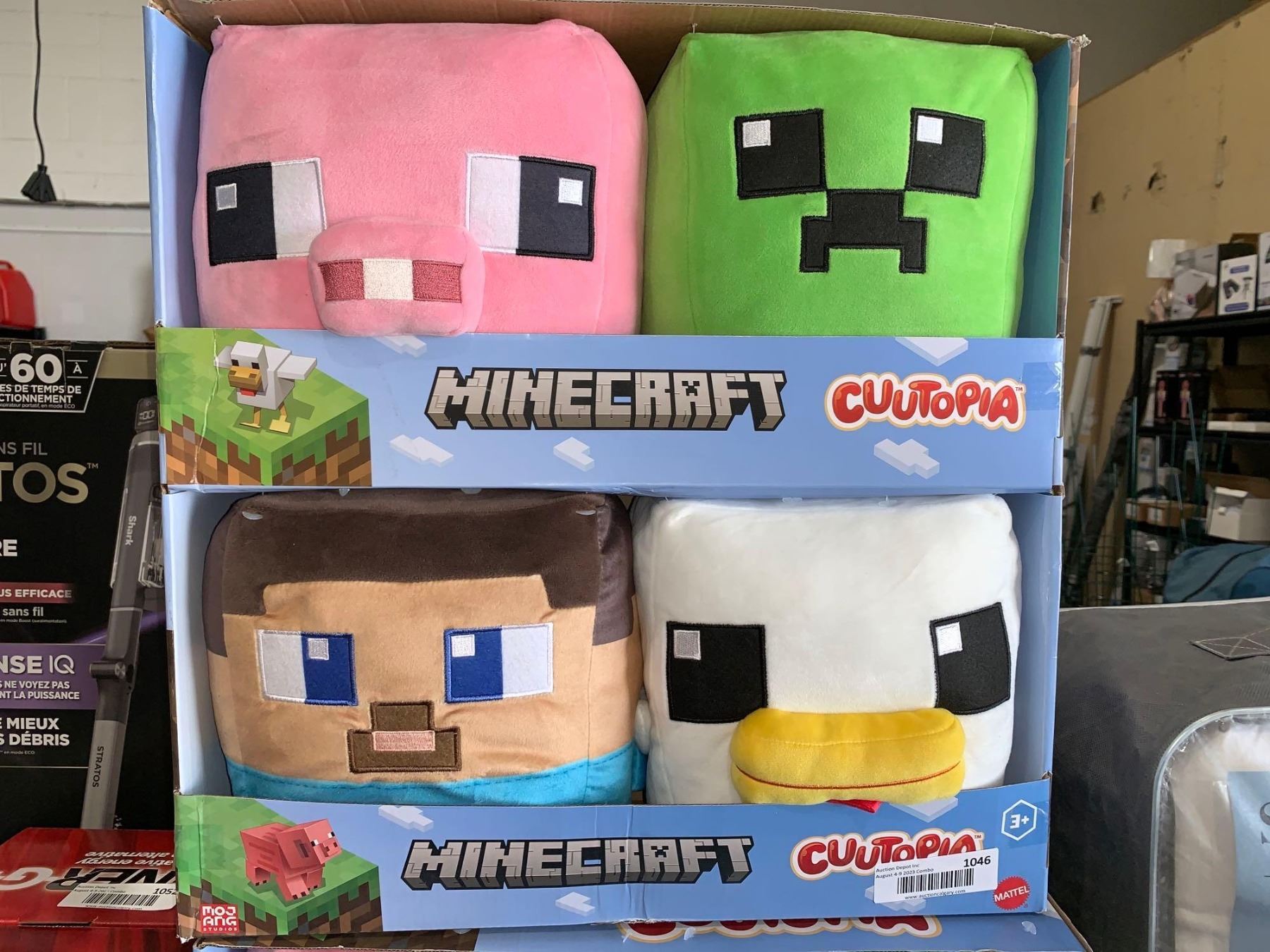 Minecraft Cuutopia 10” - 4 Pack Plush Assortment