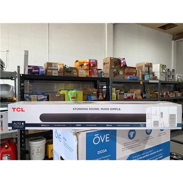 TCL ALTO 6+ 2.1 CHANNEL SOUND BAR - TS6110