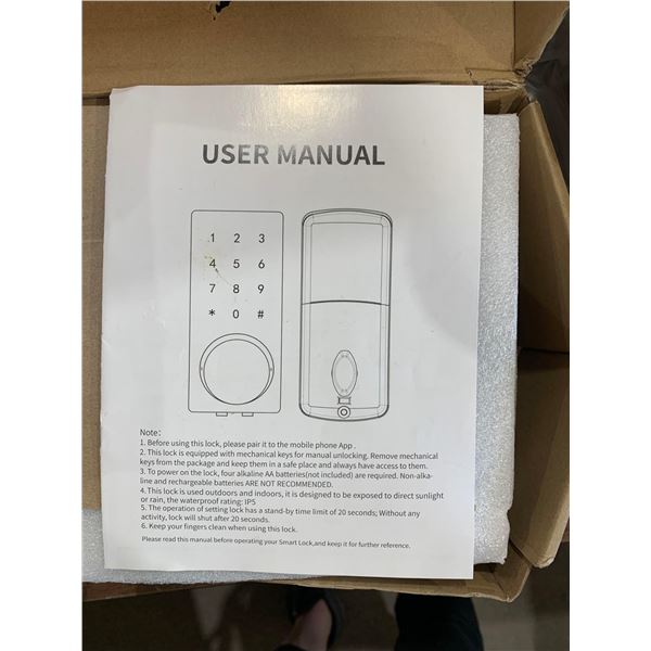 Electronic Key Pad Entry Lock Sysyem