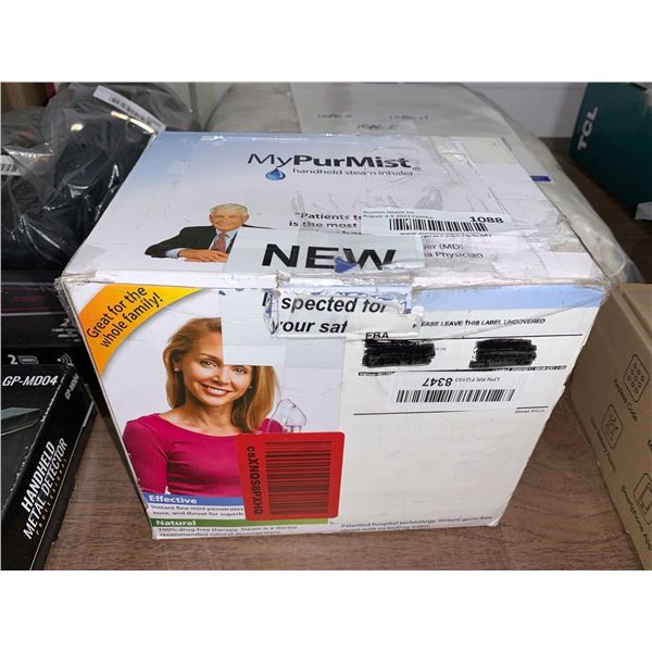 My Purist handheld steam inhaler