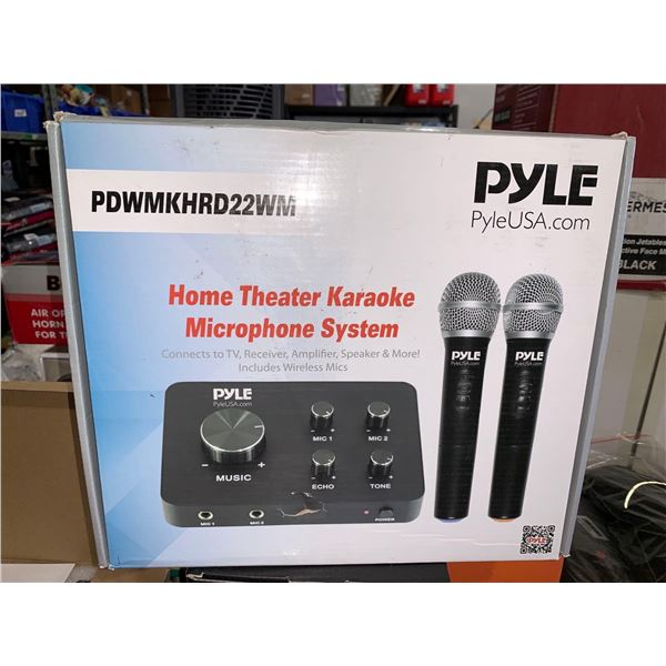 PYLE Home Theatre Karaoke Microphone System