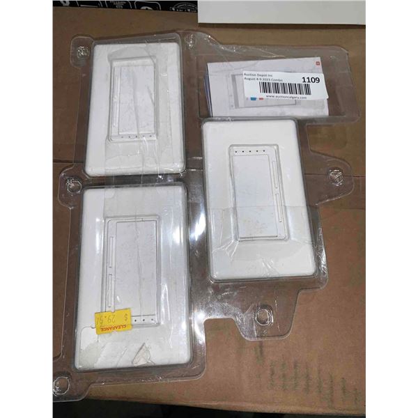 Lot of 3 Smart Light Switches