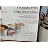 Image 3 : NEW Stainless Steel measuring spoon & cup set