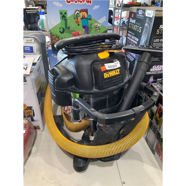 Dewalt Stainless Steel Shop Vac with attachments
