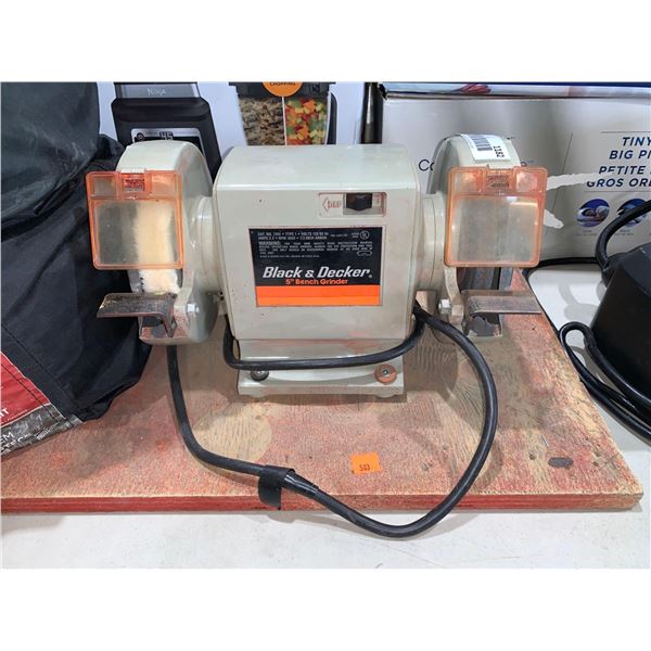 Black & Decker 5 inch bench grinder
