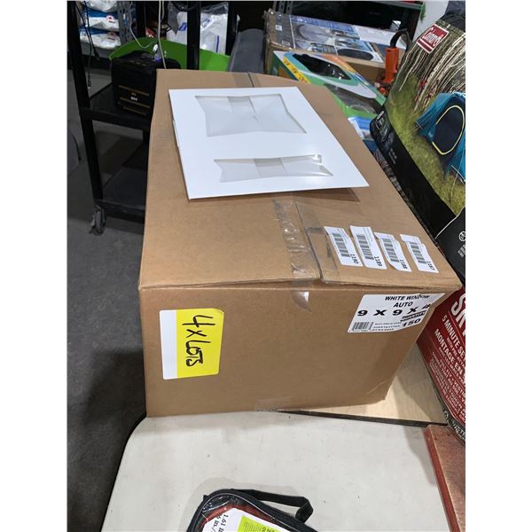 White Window Pastry Boxes 9x9x4" - 150 Count