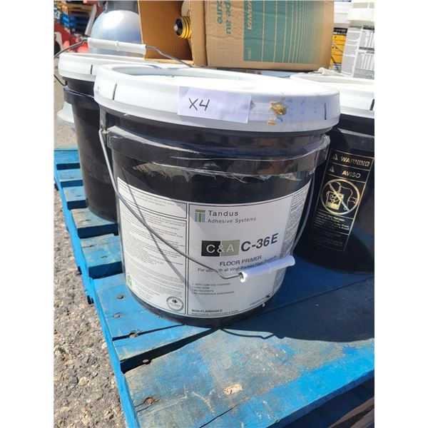 CONTRACTOR PALLET of assorted new Tandus Flooring Primer Lot of 4