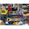 Image 1 : Rubbermaid Tote of assorted tools