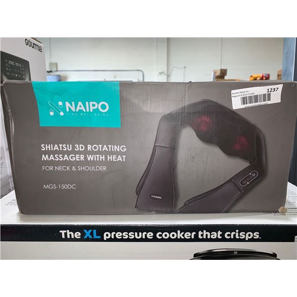 Naipo Shiatsu 3D Rotating Massager