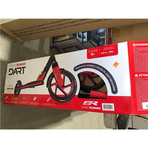 Street Runner Dart Premium XL Wheels Scooter