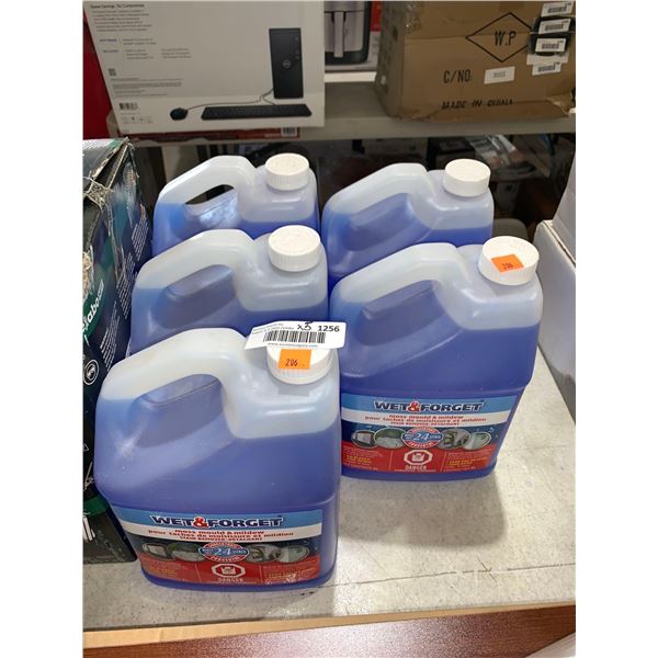Wet & Forget Mold & Mildew concentrate 5 x 4L