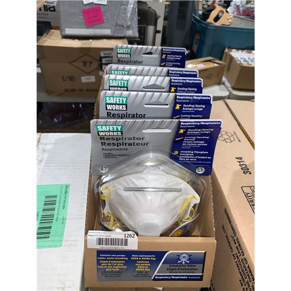 Safety Work Construction respirators case lot 5