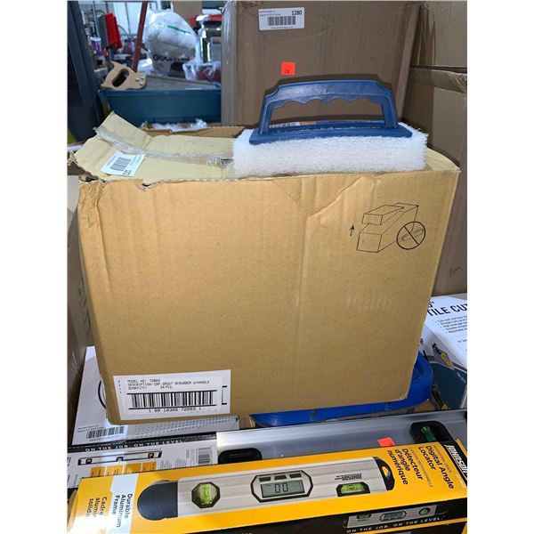 Case lot of 24 Grout Scrubbers