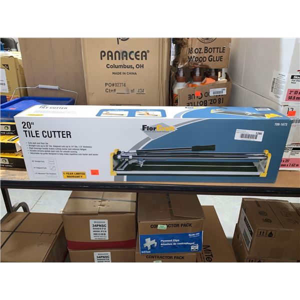 NEW FlorCraft 20 inch Tile Cutter