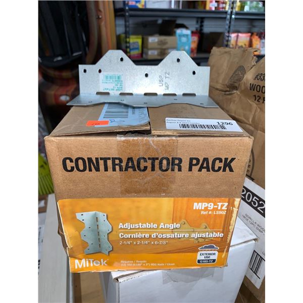 MiTek Adjustable Hangers Case lot of 50