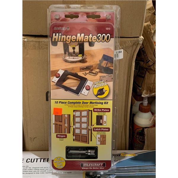 HingeMate 300 10 piece complete door mortising kit