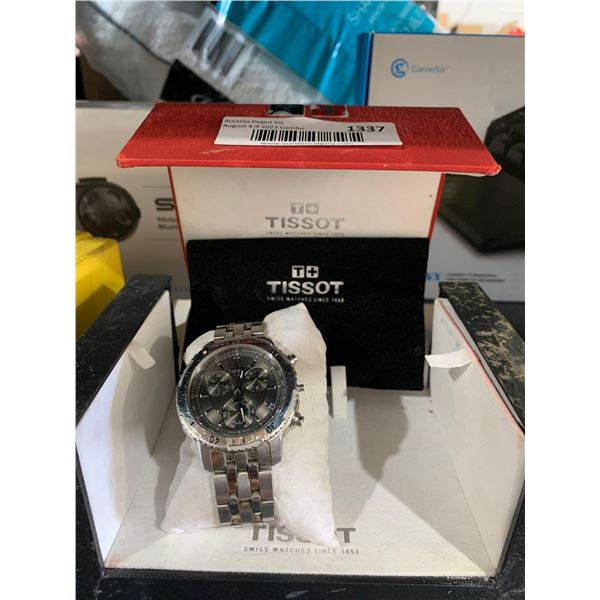 Tissot Swiss Mens Wrist Watch in case