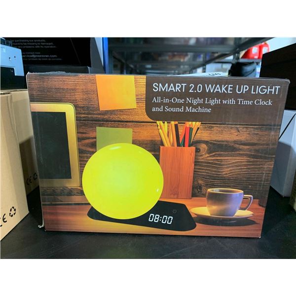 Smart 2.0 Wake Up Light with clock & sound machine