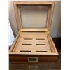 Image 5 : CIGAROL Humidor Cigar Box with Cigar Cutter, Lighter, Cigar Travel Case and other Accessories
