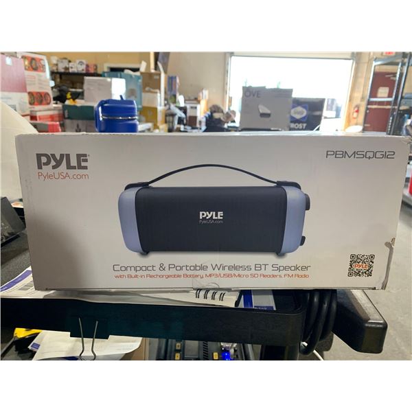Pyle PBMSQG12 Portable Blue Tooth Speaker