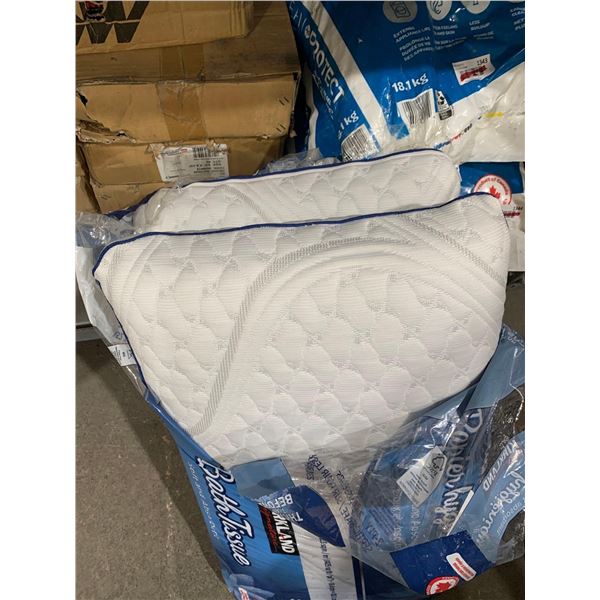 Memory Foam Gel Pillows Lot of 2 Queen Size