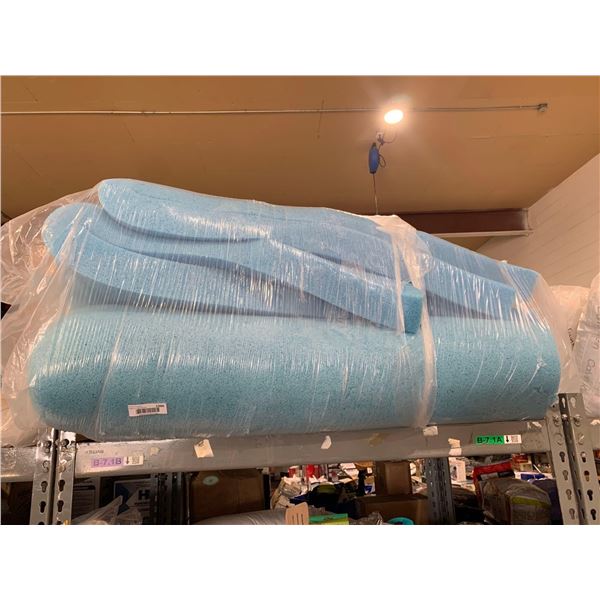 King Size 3 Inch Gel Foam Mattress Topper