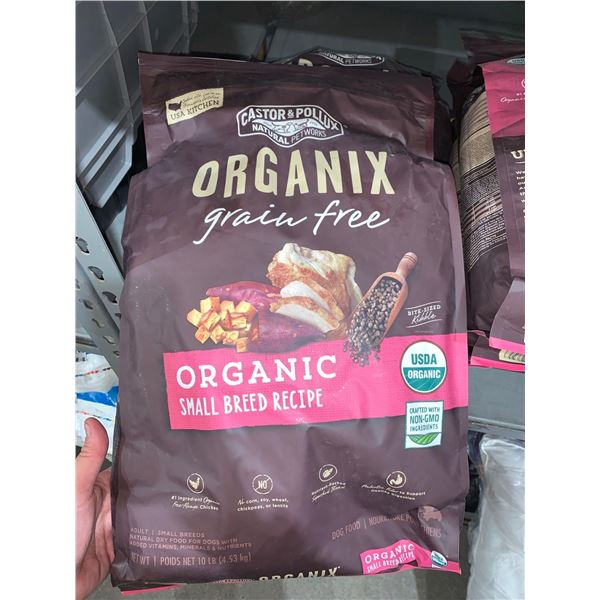 Castor & Pollux Organix Grain Free Dog Kibble 10Lbs