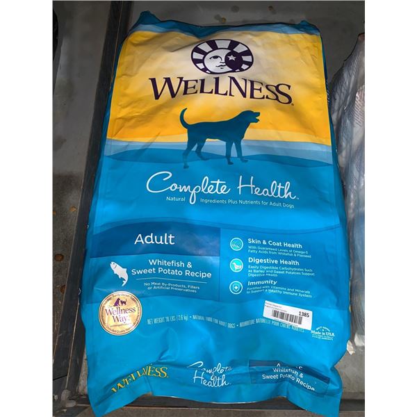 Welllness Complete Health Adult Dog Kibble 30 Lbs
