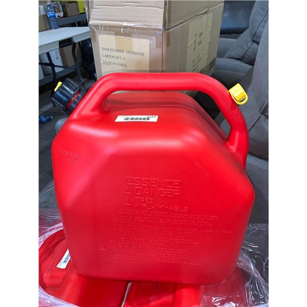 Self Venting Gasoline Containers