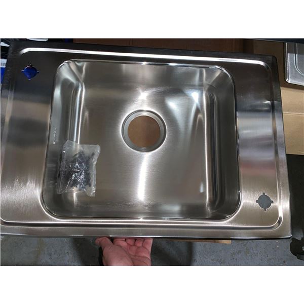 NEW Stainless Steel Single Well SInk