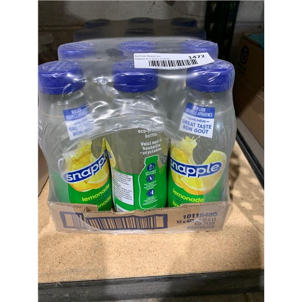 Snapple lemon tea 12 x 473ml