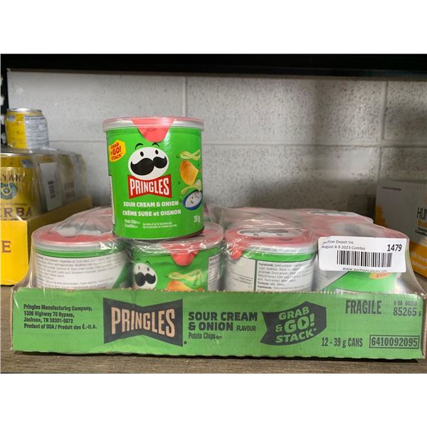Pringles Sour cream and onion 12 x 39g