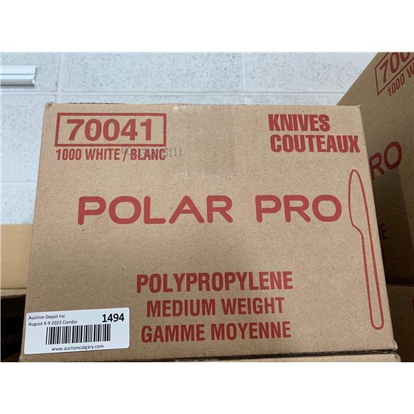 Polar Pro-Plastic Knives 1000 count