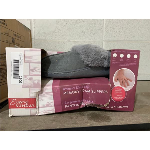 Every Sunday Memory Foam Slippers small