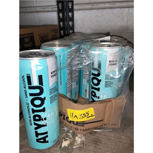 Atypiqu Gin & Tonic 11 x 355ml