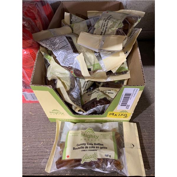 Mighty Marked coca Cola bottles 19 x 150g