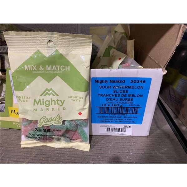 Mighty Marked sour watermelon 12 x 160g
