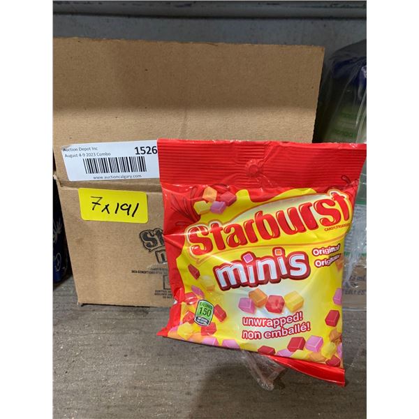Starburst minis originals 7 x 191g
