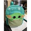 Image 1 : Leather Baby Yoda Mini Backpack