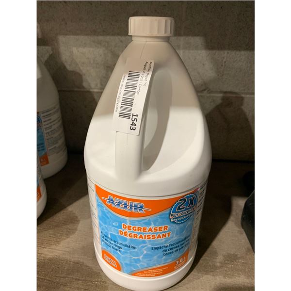 Azur Pool Degreaser / Water Ring Preventer 3.6L