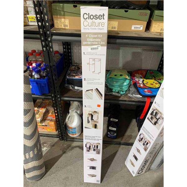 Closet Culture 4' Closet Kit