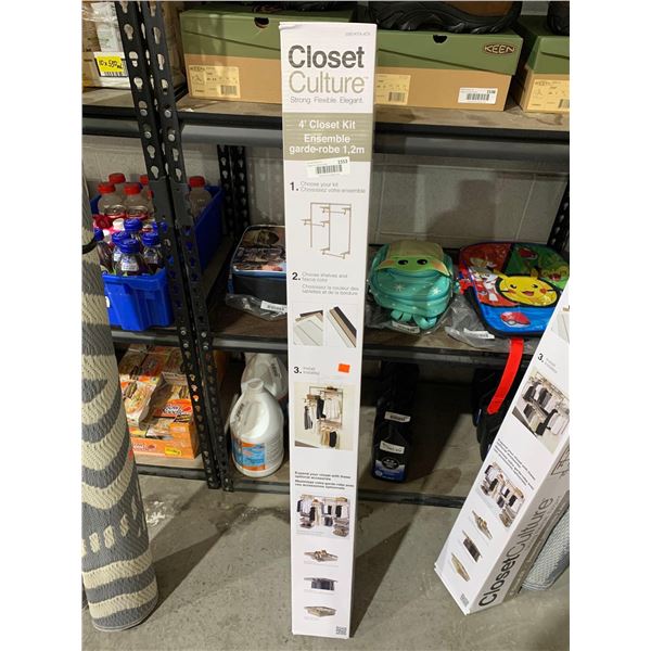 Closet Culture 4' Closet Kit
