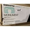 Image 4 : Lot of 2 Boxes -  Quickstyle Monument Plank Flooring  - 9 Per Box - Minor damage as seen in photos