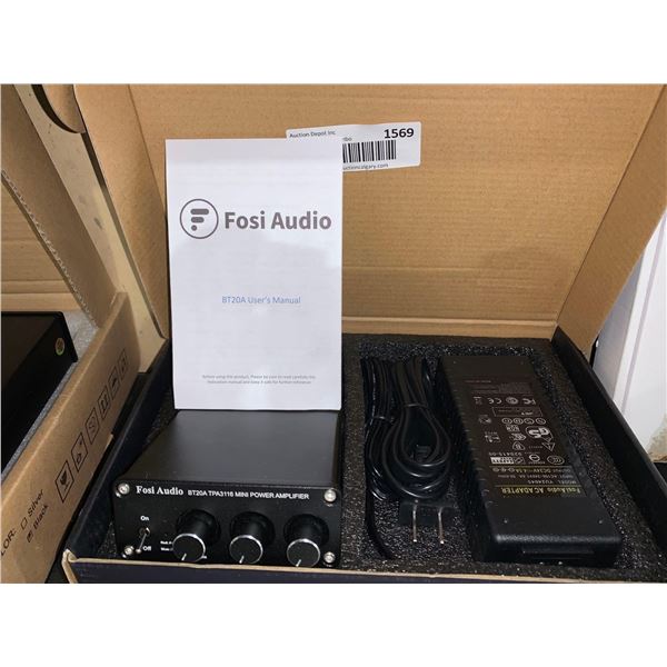 Fosi Audio BT20A Mini Stereo Power Amplifier