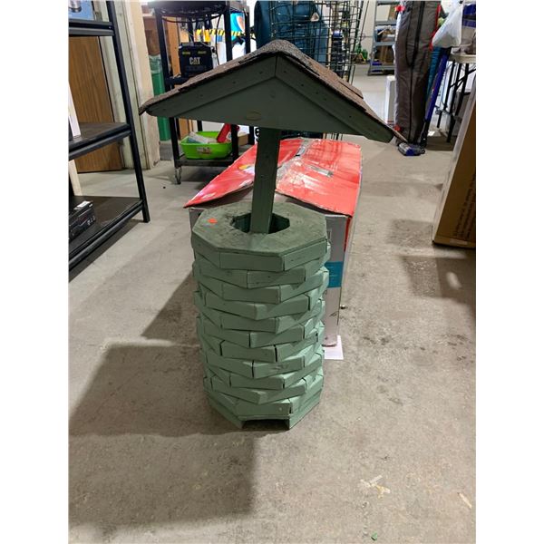 Locally Hand Made Garden Wishing Well Flower Planter